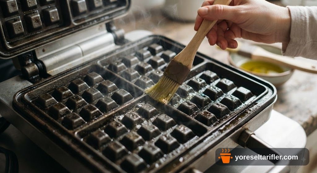 Şekersiz Yulaf Waffle Tarifi — Adım 3