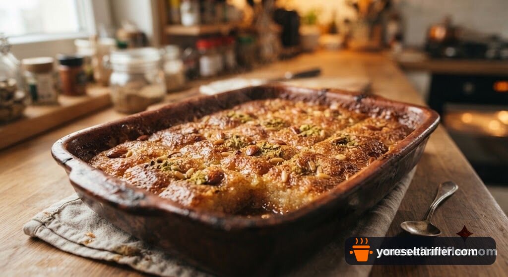 Şerbetli İrmik Tatlısı Tarifi — Adım 5