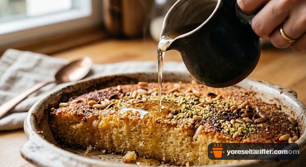 Şerbetli İrmik Tatlısı Tarifi — Adım 7