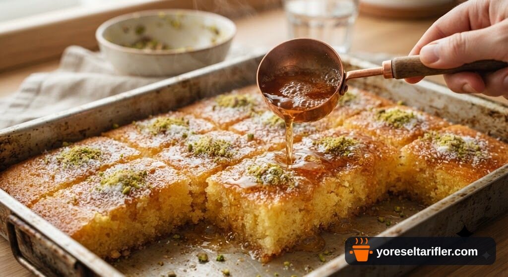 Şerbetli İrmikli Revani Tarifi — Adım 5