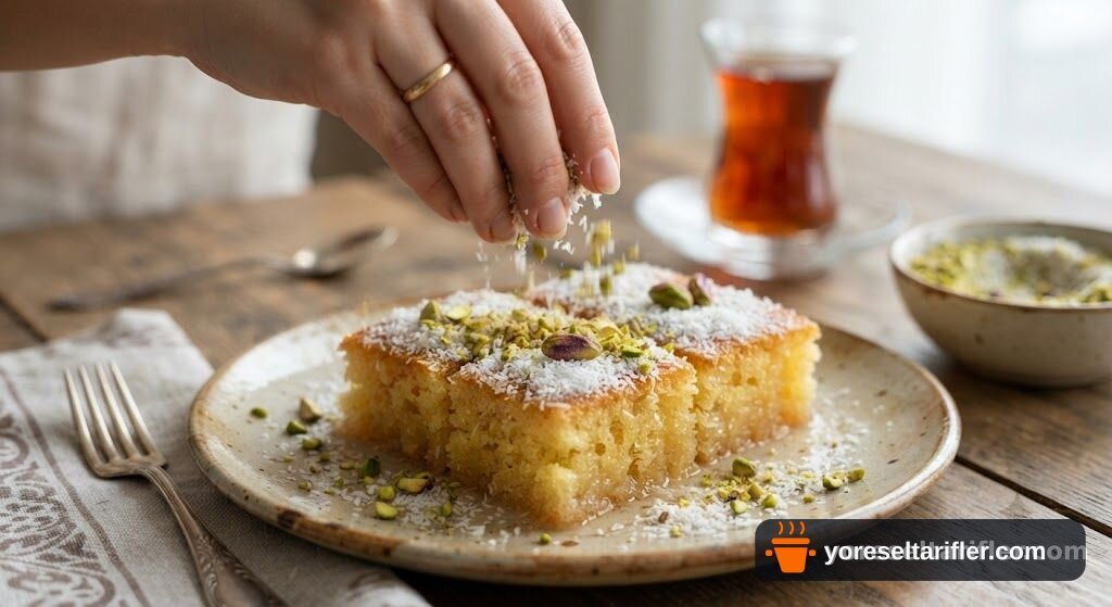 Şerbetli İrmikli Revani Tarifi — Adım 6