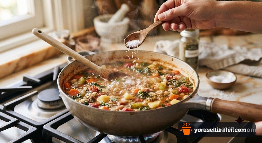 Sıcacık Gendime Çorbası Tarifi — Adım 6