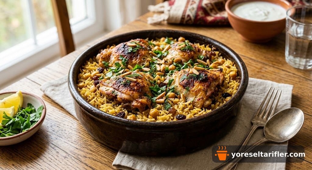 Siirt Tavuklu Büryan Pilavı Tarifi — Adım 10