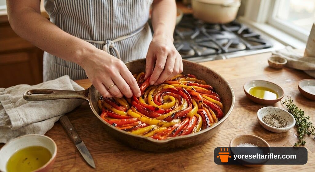 Şile Paprika Peynirli Meze Tarifi — Adım 4