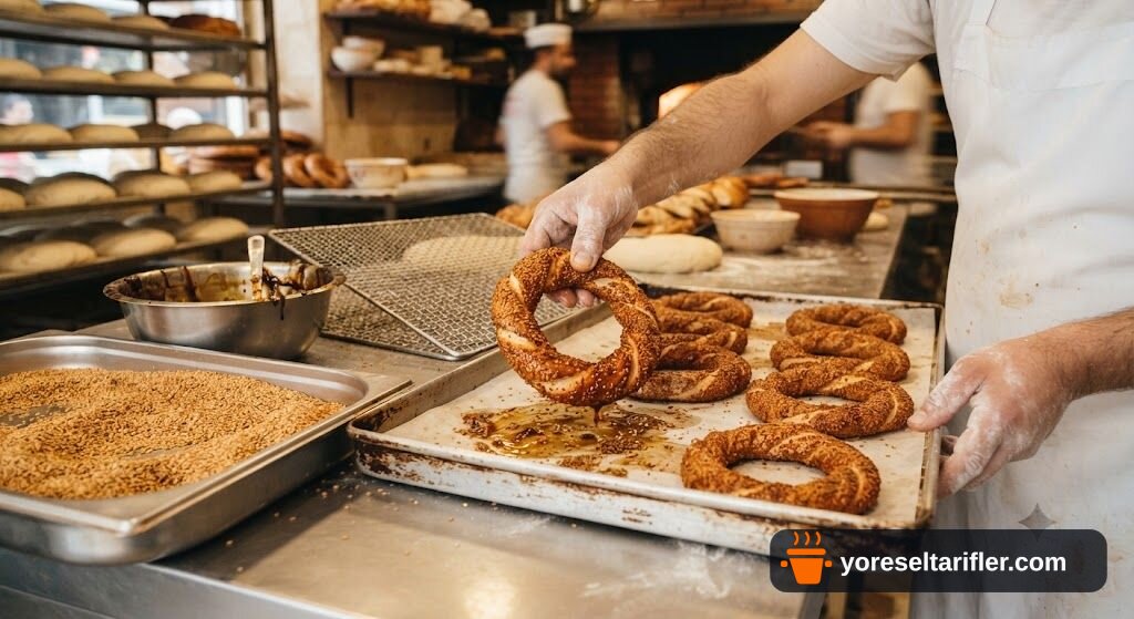 Simitin Sıcaklığıyla İçine Yükselen Susam Tarifi — Adım 4