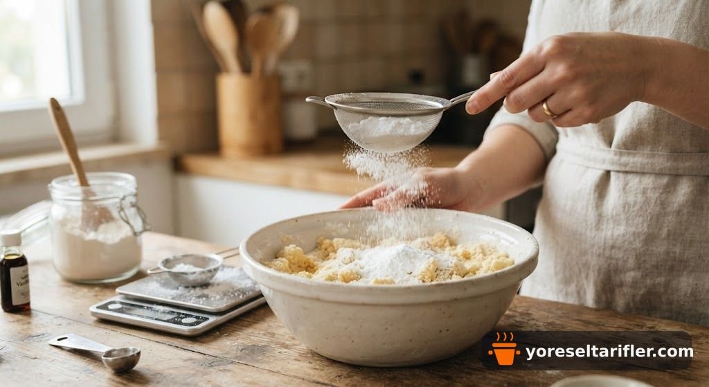 Sıvı Yağlı Kıyır Kıyır Un Kurabiyesi Tarifi — Adım 3
