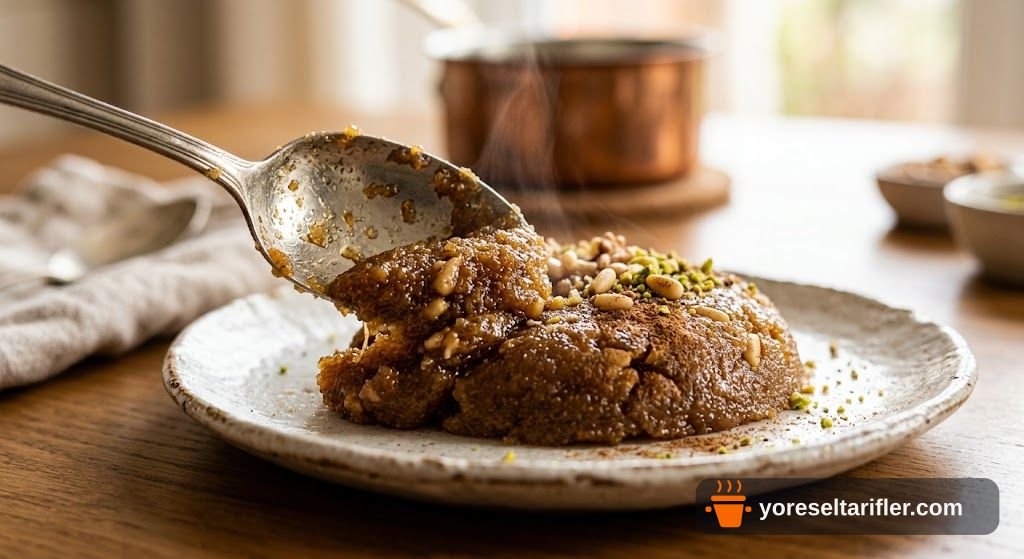 Sıvı Yağlı Yumuşacık Un Helvası Tarifi — Adım 6