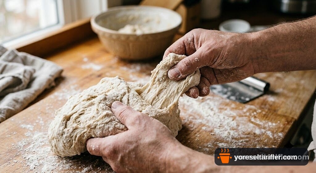 Siyah Unlu Sağlıklı Simit Tarifi — Adım 3