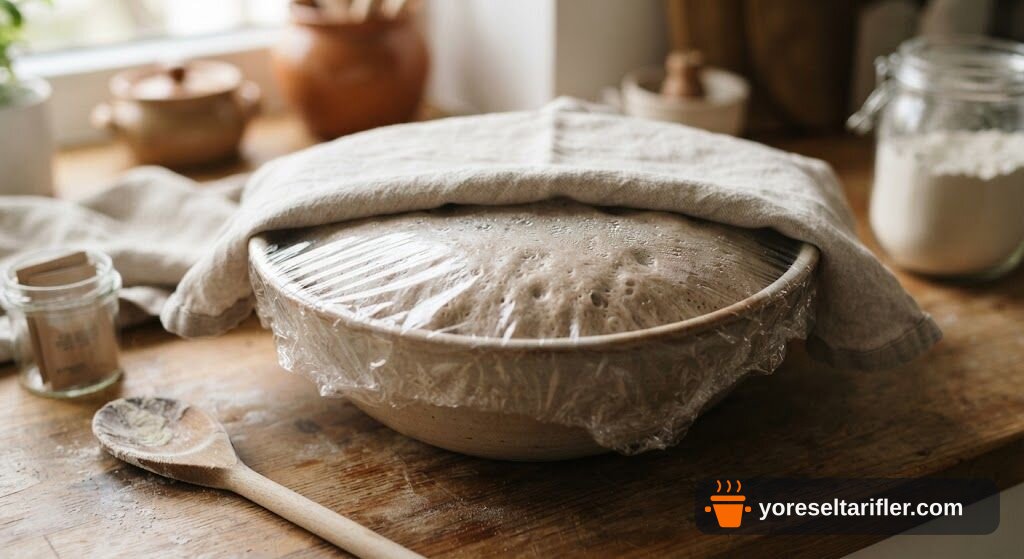 Siyez Unlu Yumuşacık Hamburger Ekmeği Tarifi — Adım 3