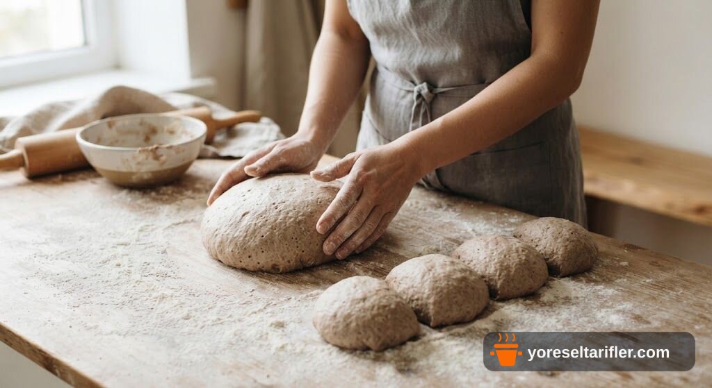 Siyez Unlu Yumuşacık Hamburger Ekmeği Tarifi — Adım 4