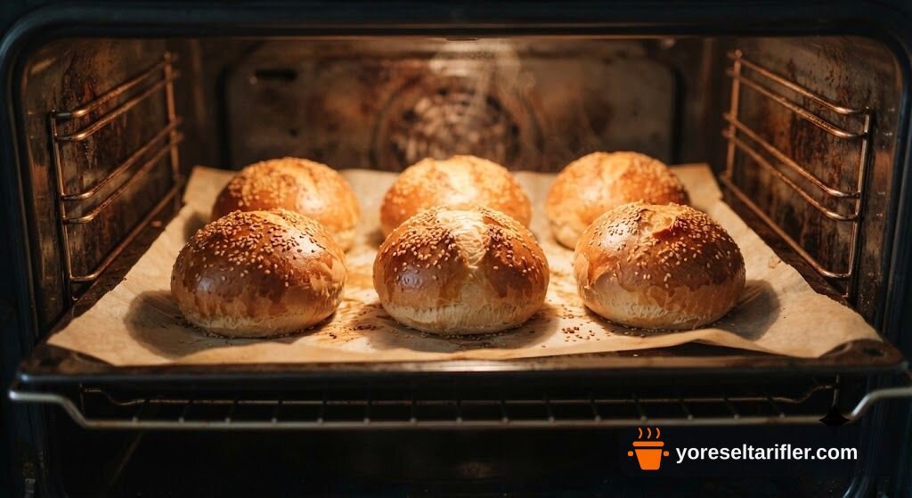 Siyez Unlu Yumuşacık Hamburger Ekmeği Tarifi — Adım 8