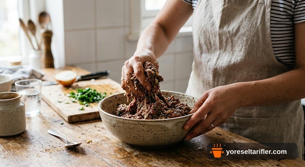 Sodalı İçi Sulu Anne Köftesi Tarifi — Adım 2