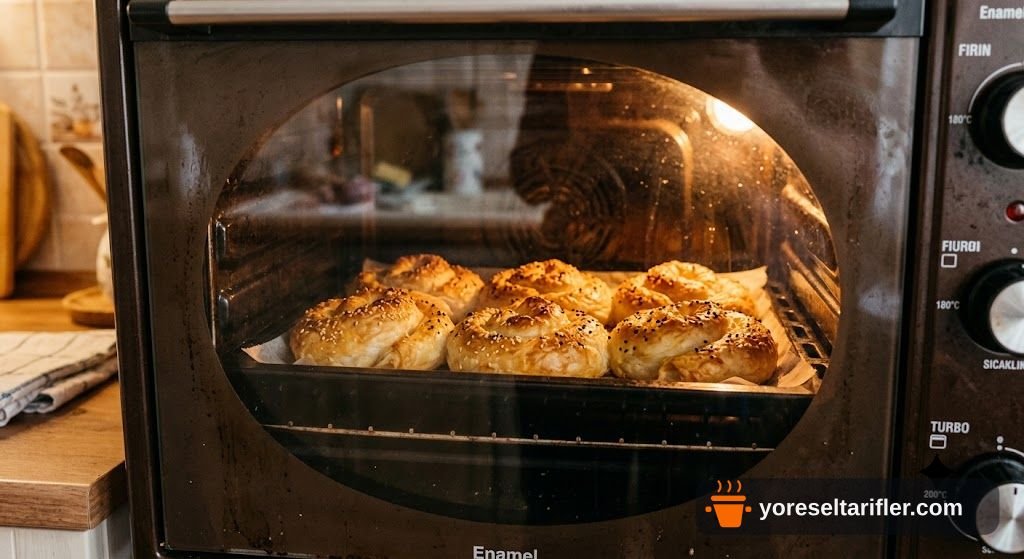 Sodalı Ispanaklı Gül Böreği Börek Tarifi — Adım 8