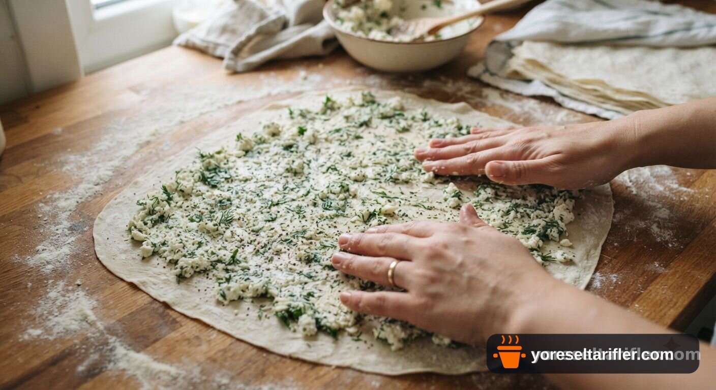Soğan Pidesi Tarifi — Adım 9
