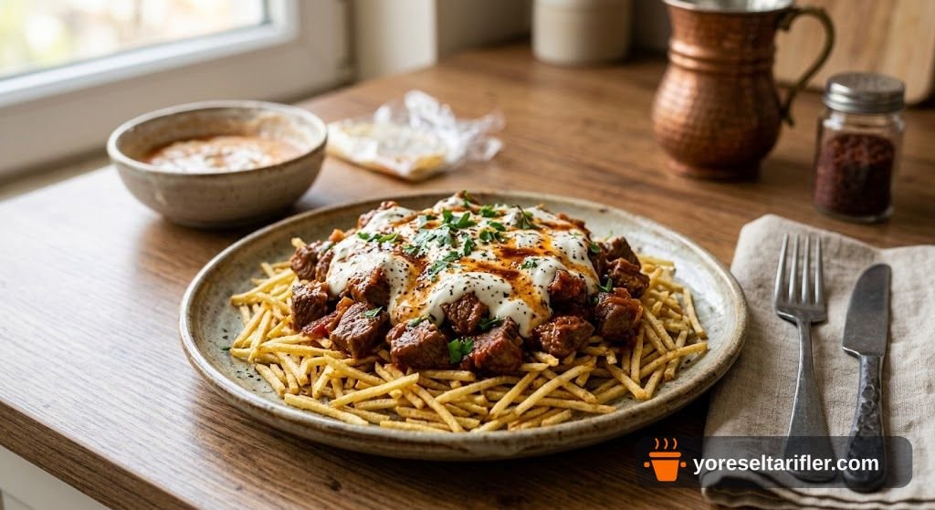 Soğan Suyuyla Yumuşacık Çökertme Kebabı Tarifi — Adım 1