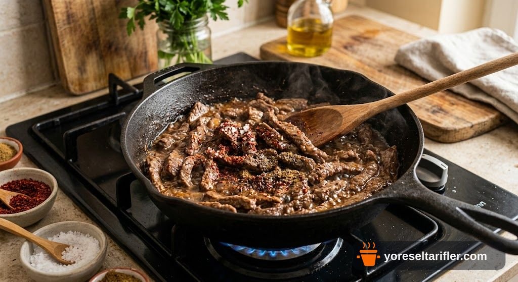 Soğan Suyuyla Yumuşacık Çökertme Kebabı Tarifi — Adım 8
