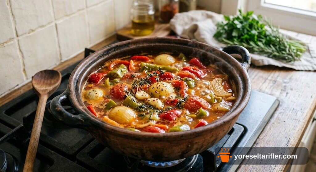 Soğanlı Biberli Pişirge Tarifi — Adım 2