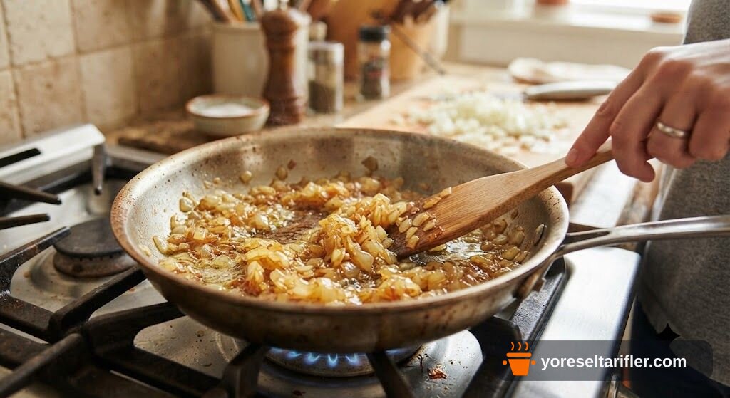 Soğanlı Patates Kavurması Tarifi — Adım 2