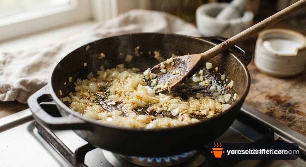 Sosisli Çıtır Çıtır Chili Con Carne Tarifi — Adım 3