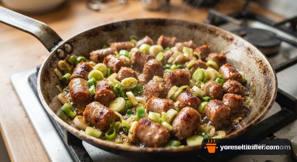 Sosisli Çıtır Çıtır Chili Con Carne Tarifi — Adım 7