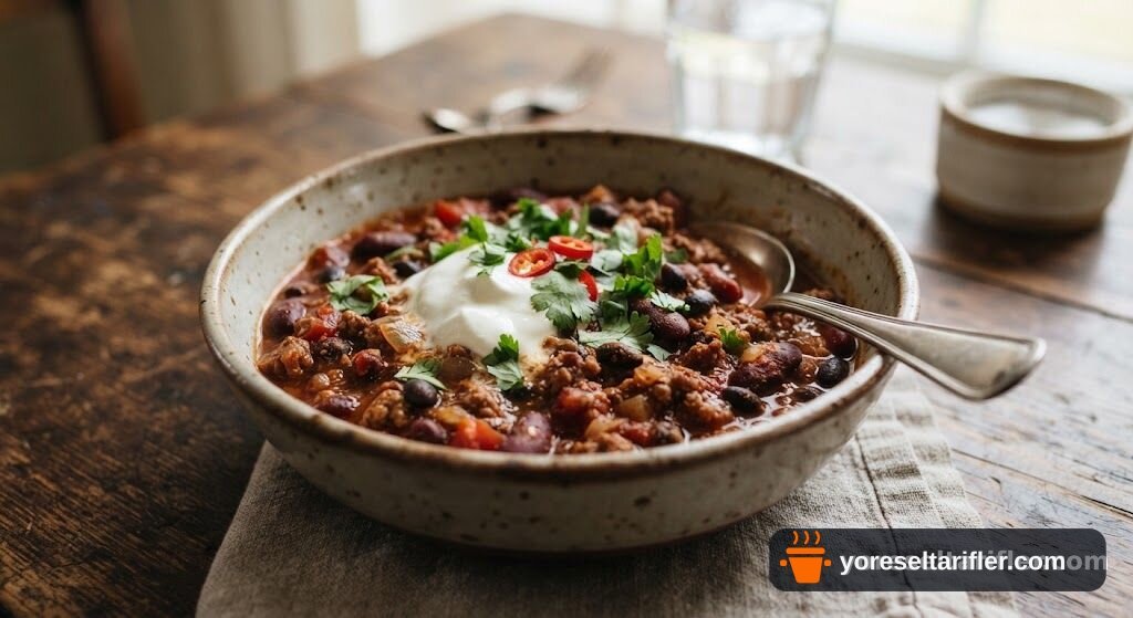 Sosisli Çıtır Çıtır Chili Con Carne Tarifi — Adım 8