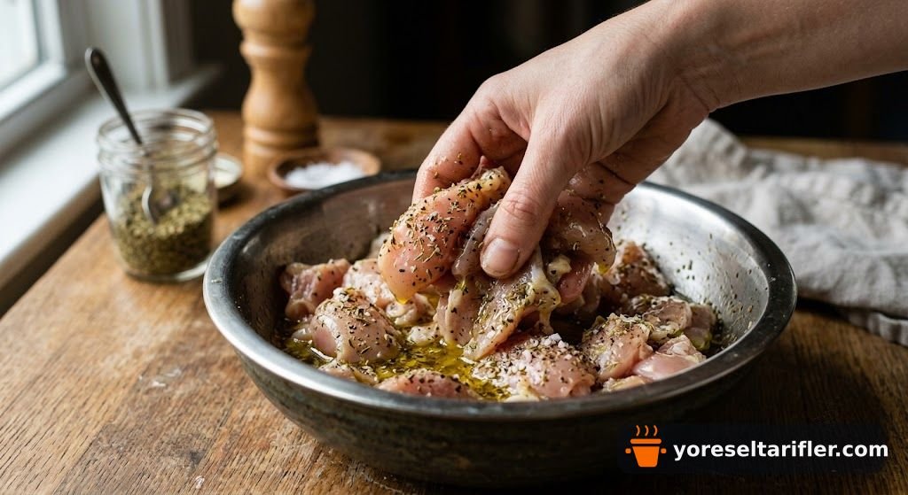 Soslu Tavuk Lavaş Wrap Tarifi — Adım 2