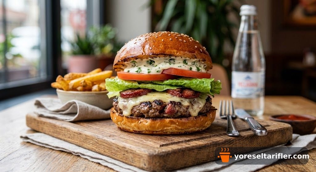 Sucuk Köfteli Burger Tarifi — Adım 10
