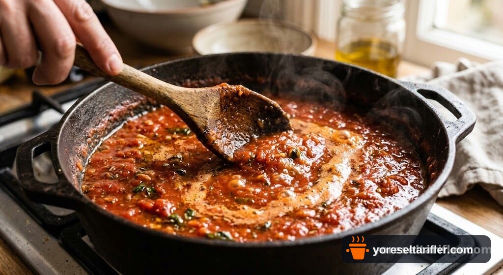 Sucuklu Islak Hamburger Tarifi — Adım 3