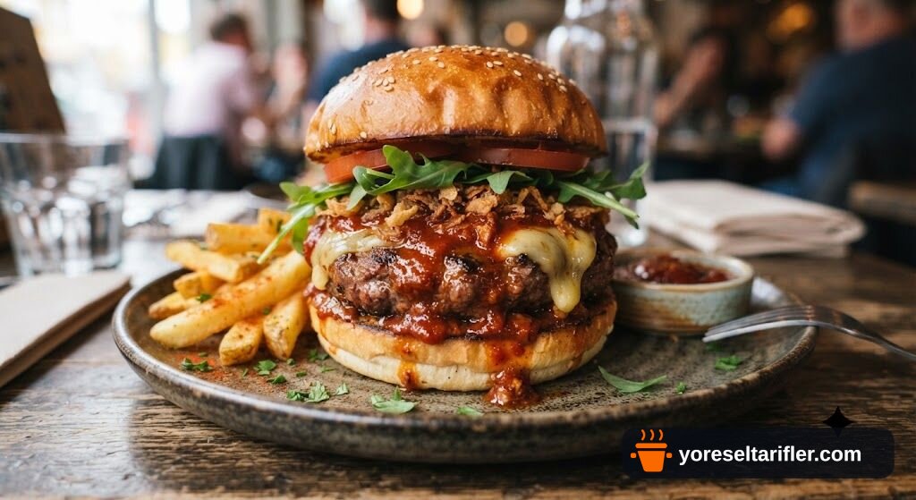 Sucuklu Islak Hamburger Tarifi — Adım 9