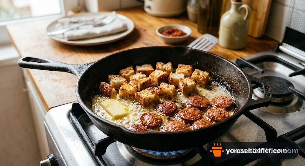 Sucuklu Yumurta Tarifi — Adım 2