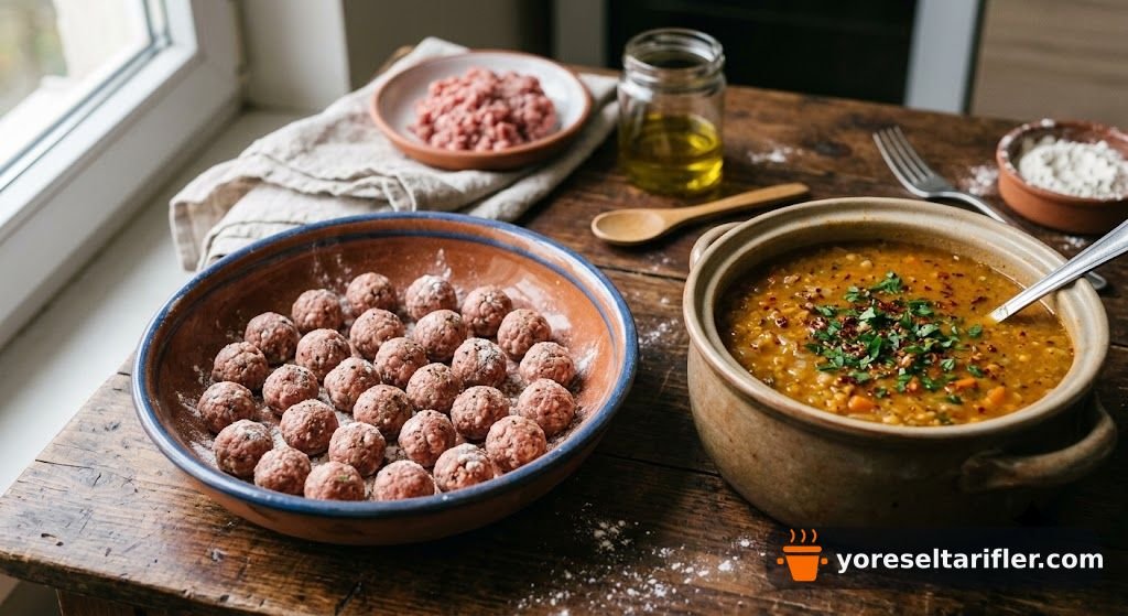 Süleymaniye Mercimek Köfteli Çorbası Tarifi — Adım 5