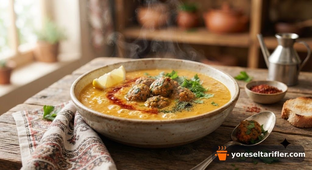Süleymaniye Mercimek Köfteli Çorbası Tarifi — Adım 9
