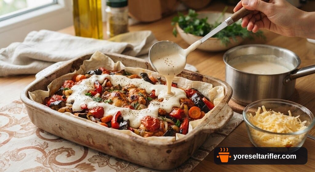 Sultan Kebabı Beşamel Soslu Tarifi — Adım 8