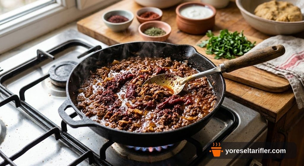 Sumaklı Ekşili Tirşik Köfte Tarifi — Adım 4