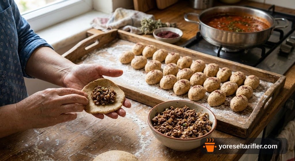 Sumaklı Ekşili Tirşik Köfte Tarifi — Adım 5