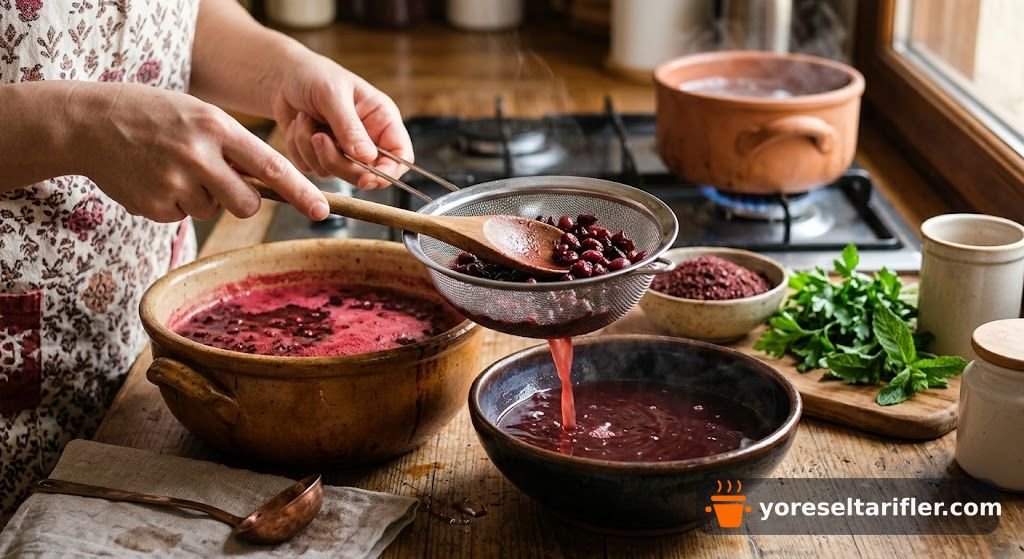 Sumaklı Ekşili Tirşik Köfte Tarifi — Adım 6