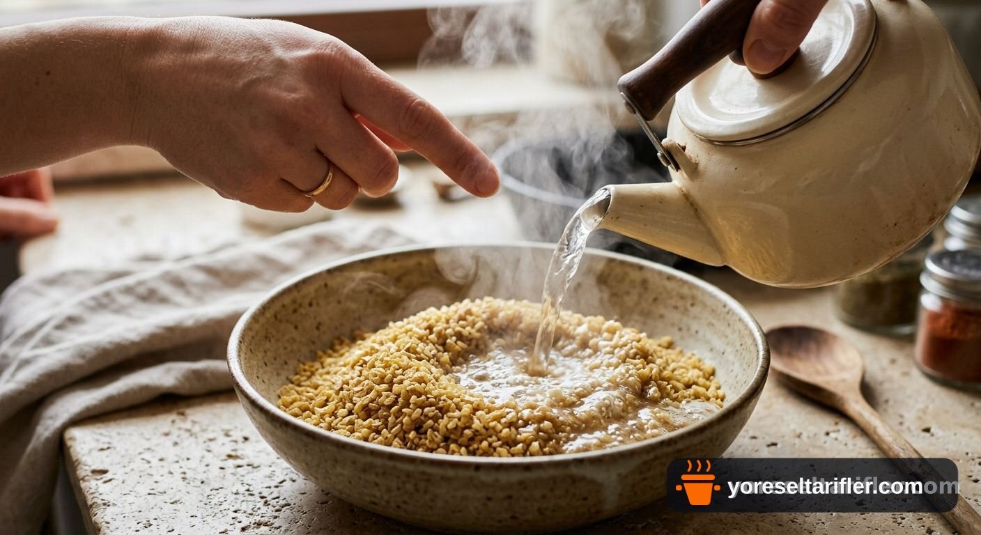 Sumaklı Kısır Tarifi — Adım 1