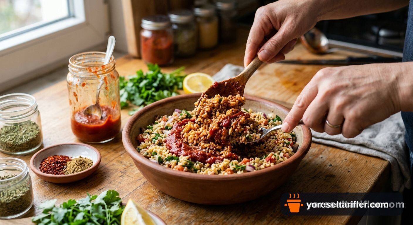 Sumaklı Kısır Tarifi — Adım 5