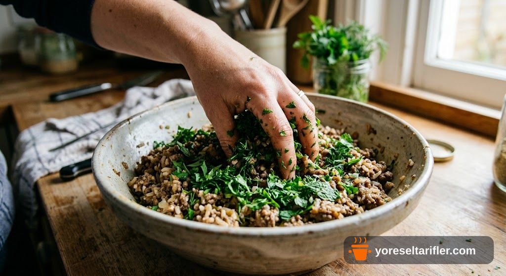 Sumaklı Yaprak Sarması Tarifi — Adım 4