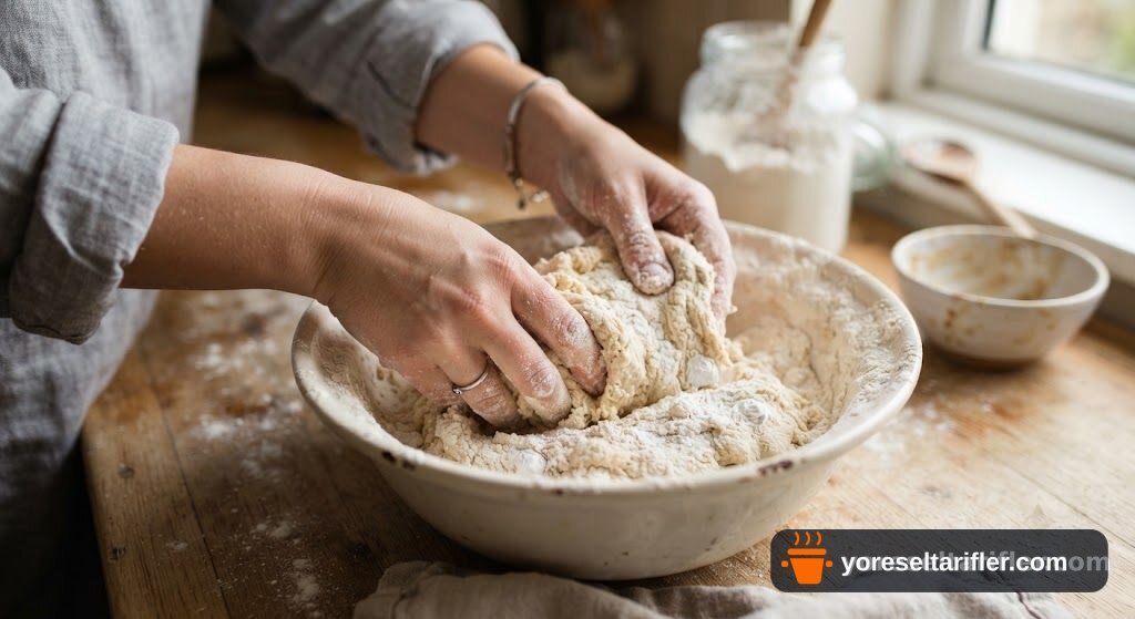 Susam ve Çörek Otuyla Mini Kurabiye Tarifi — Adım 2