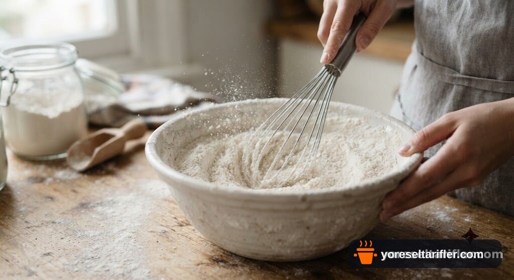 Süt ve Yumurta ile Yapılan Puf Pankek Tarifi — Adım 3