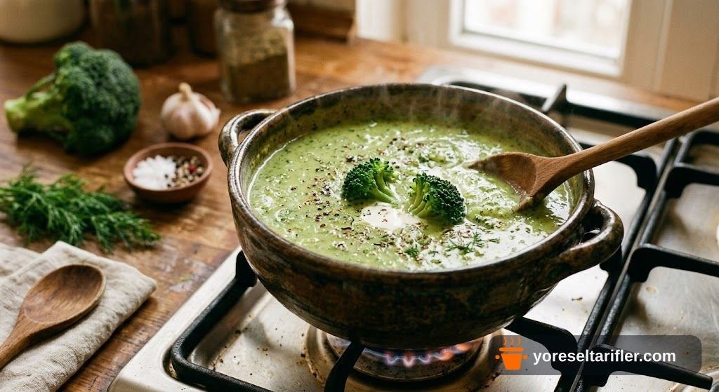 Sütlü Brokoli Çorbası Tarifi — Adım 4