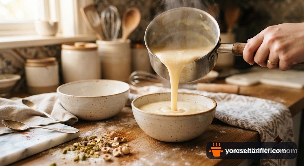 Sütlü Lokum Tatlısı Tarifi — Adım 3