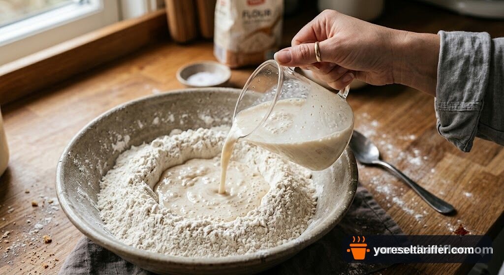 Sütlü Sodalı Pamuk Poğaça Tarifi — Adım 3