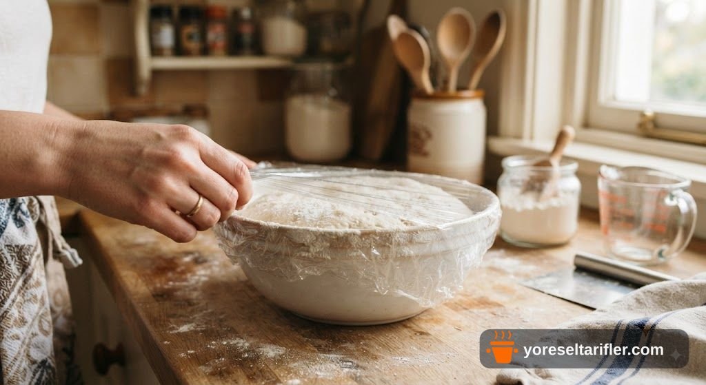 Sütlü Sodalı Pamuk Poğaça Tarifi — Adım 5