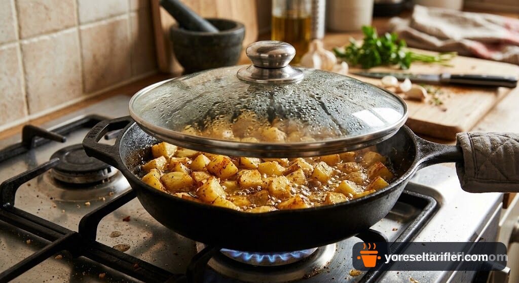 Sütlü Susamlı Patates Kahvaltılık Tarifi — Adım 2