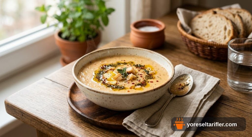 Sütlü Tarhana Çorbası Nasıl Yapılır Tarifi — Adım 6