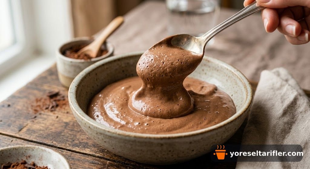 Sütlü ve Bitter Çikolata Mousse Tarifi — Adım 5