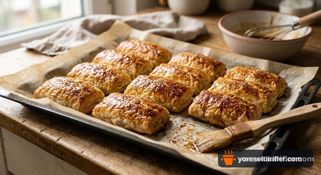 Sütsüz Sodalı Börek Tarifi — Adım 5