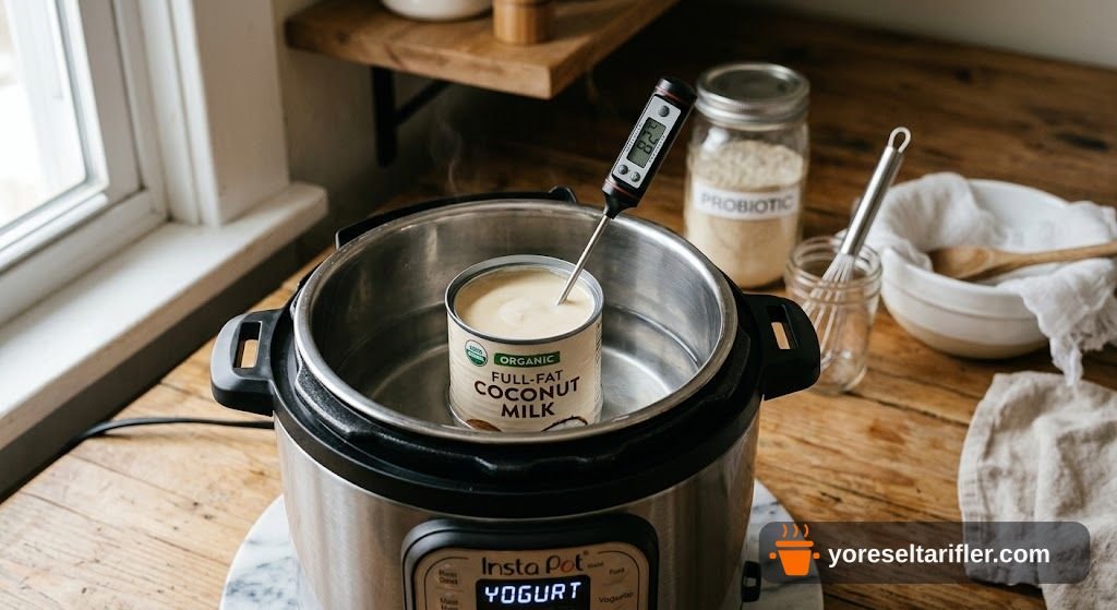 Süzme Kıvamında Vegan Hindistan Cevizi Yoğurdu Tarifi — Adım 1